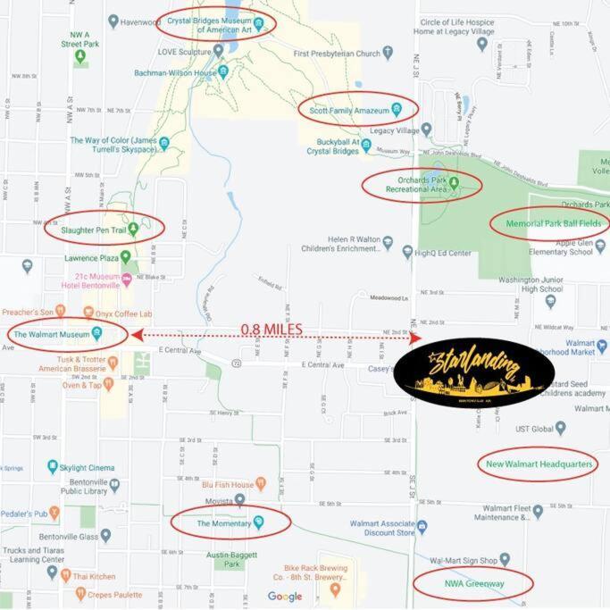 Starlanding, 2 Kngs/2 Twns; Dt/museums/trails